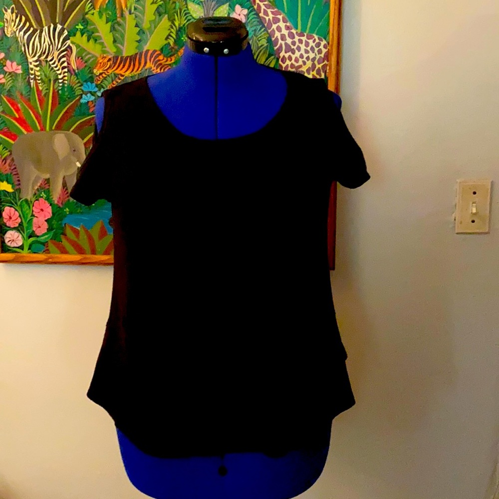 Calvin Klein cold shoulder top